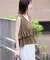 《WEB限定カラーあり》2WAYペプラムフリル ノースリーブブラウス
