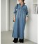 《シリーズあり》LEDENIM BDU デニムシャツワンピース