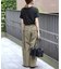 CNドレープポプリンカーゴパンツ