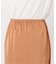 レースコンビサテンミドルスカート