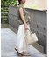 シアーナイロンコクーンスカート