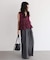 《接触冷感/UVカット/吸水速乾/4サイズ展開》ワイドスラックス