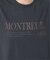 《一部カラーWEB限定/接触冷感/抗菌防臭》MONTREUILレターロゴTEE