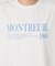 《一部カラーWEB限定/接触冷感/抗菌防臭》MONTREUILレターロゴTEE