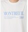 《一部カラーWEB限定/接触冷感/抗菌防臭》MONTREUILレターロゴTEE