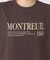 《一部カラーWEB限定/接触冷感/抗菌防臭》MONTREUILレターロゴTEE
