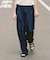 シャンブレー ワイドスラックス