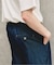 シャンブレー ワイドスラックス
