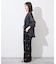 embroideryメッシュパンツ