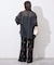 embroideryメッシュパンツ