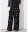 embroideryメッシュパンツ