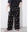 embroideryメッシュパンツ