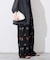 embroideryメッシュパンツ