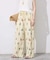 embroideryメッシュパンツ
