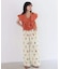 embroideryメッシュパンツ