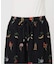 embroideryメッシュパンツ