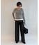 《WEB限定サイズあり/4サイズ展開/追加》TRワイドトラウザー
