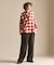 フェードチェック レギュラーシャツ