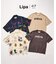 LIPA×417 エンブロイダリーTシャツ