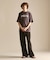 LIPA×417 エンブロイダリーTシャツ