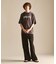 LIPA×417 エンブロイダリーTシャツ
