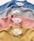 スラブワッフル ヘンリーネックTシャツ
