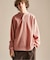 スラブワッフル ヘンリーネックTシャツ