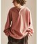 スラブワッフル ヘンリーネックTシャツ