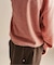 スラブワッフル ヘンリーネックTシャツ