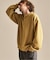 スラブワッフル ヘンリーネックTシャツ