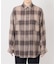 《WEB限定カラーあり/追加》ビエラチェックルーズシャツ