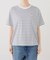 DANTON/ダントン マルチストライプTシャツ #DT-C0404