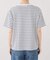 DANTON/ダントン マルチストライプTシャツ #DT-C0404