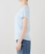 クレープリブ ヘンリーネック5分袖 TEE