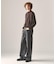 【Hanes×417 EDIFICE】別注 CLEAR CUT COTTON SMOOTH MOCK NECK（MODERN FIT）