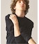 【Hanes×417 EDIFICE】別注 CLEAR CUT COTTON SMOOTH MOCK NECK（MODERN FIT）