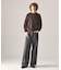 【Hanes×417 EDIFICE】別注 CLEAR CUT COTTON SMOOTH MOCK NECK（MODERN FIT）