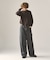 【Hanes×417 EDIFICE】別注 CLEAR CUT COTTON SMOOTH MOCK NECK（MODERN FIT）