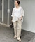 《追加/シリーズあり》リネンコットンBOXシャツ