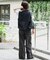 《4サイズ展開》コットンストレートパンツ