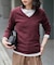 《2枚セット》HANES/ヘインズ SLOBE別注 2PACK リブロンTEE