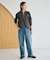 HANES/ヘインズ SLOBE別注 ヘンリーネックワッフル ロンTEE