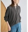 HANES/ヘインズ SLOBE別注 ヘンリーネックワッフル ロンTEE