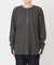HANES/ヘインズ SLOBE別注 ヘンリーネックワッフル ロンTEE