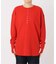 HANES/ヘインズ SLOBE別注 ヘンリーネックワッフル ロンTEE