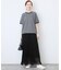 《一部カラーWEB限定》エンブロイダリーワッシャープリーツスカート