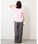 《追加》CaRouseLamBRa/ケラウズランブラ シアーリブTシャツ 261-466SO
