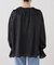 normment/ノーメント COTTON RAYON PINTUCK COLLAR BLOUSE S26P1586