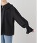 normment/ノーメント COTTON RAYON PINTUCK COLLAR BLOUSE S26P1586
