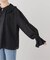 normment/ノーメント COTTON RAYON PINTUCK COLLAR BLOUSE S26P1586